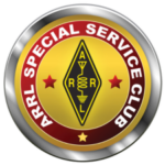 ARRL Special Service Club badge with ARRL logo.