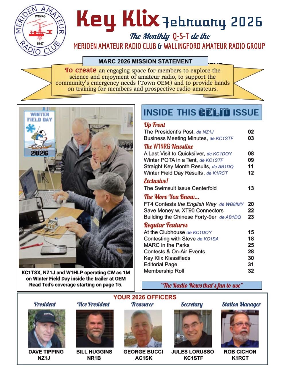 Cover of Key Klix for February.