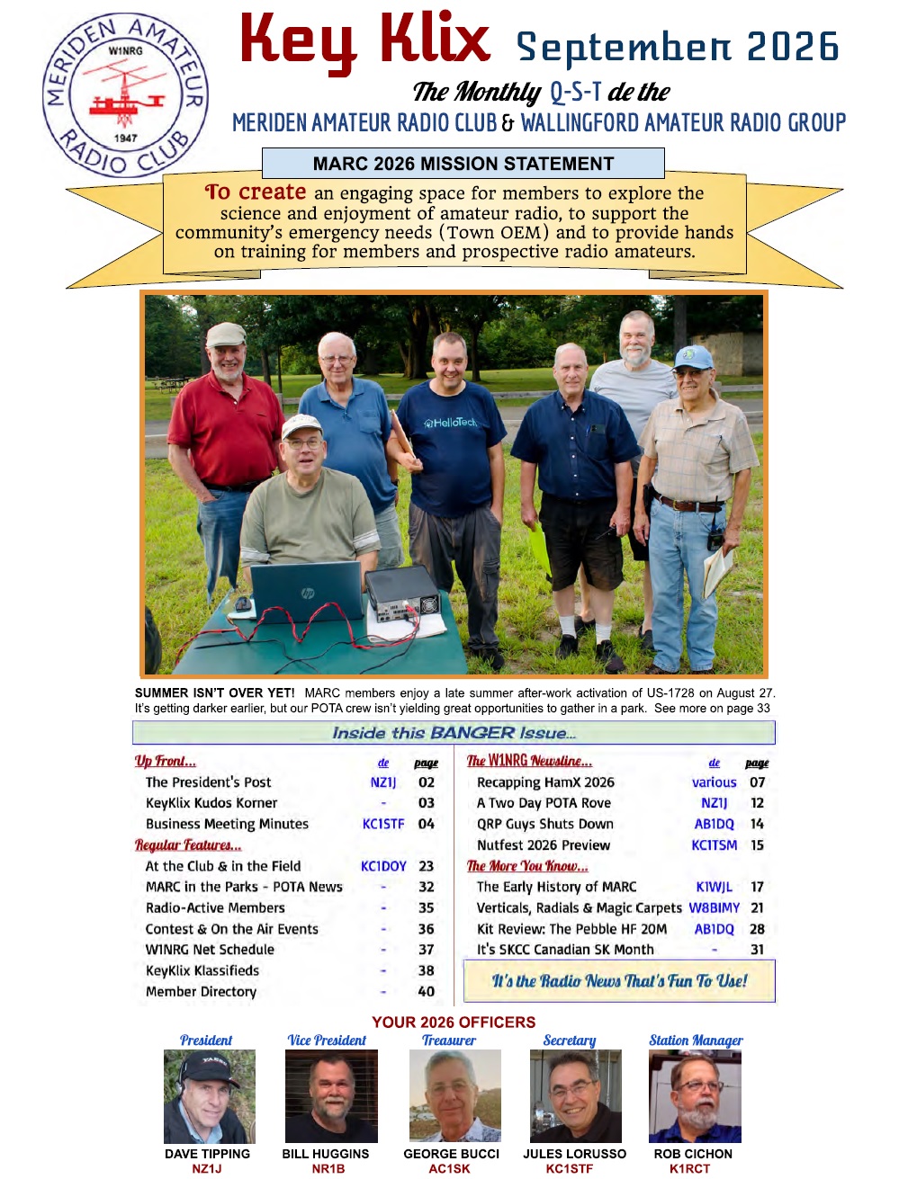 Cover of Key Klix for September.