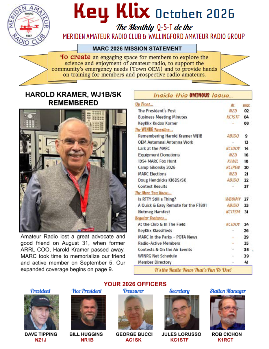 Cover of Key Klix for October.